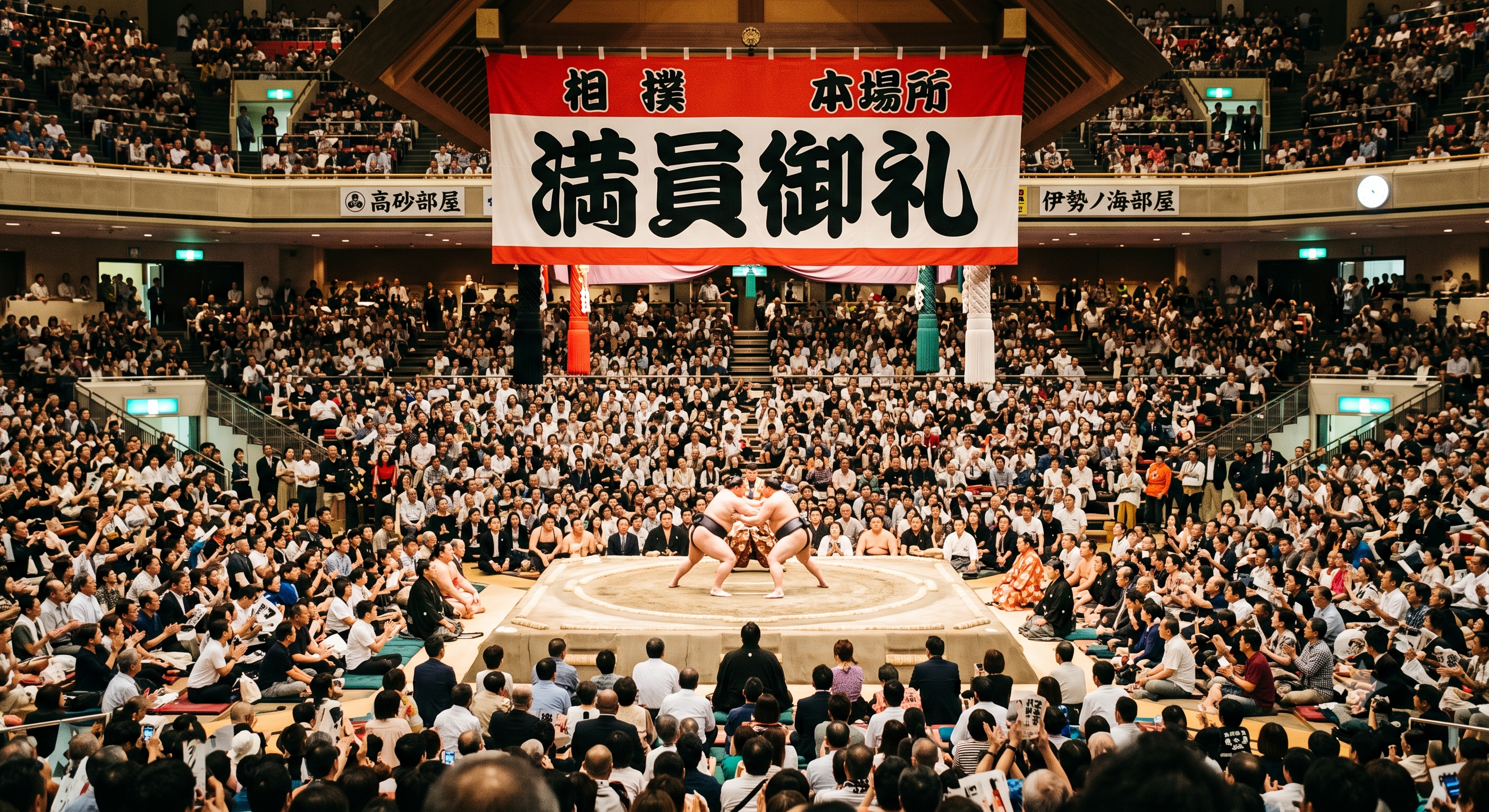満員御礼